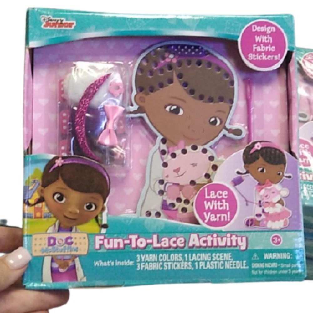 Doc McStuffins Fun-to-Lace Activity